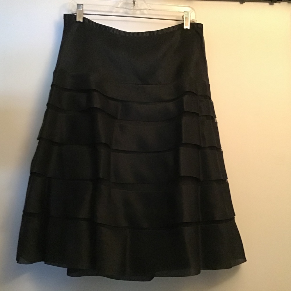 Flirty black dress skirt- never worn!